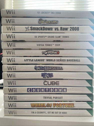 Joblot 14wii games - 14wii,