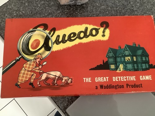 Vintage cluedo waddingtons - cluedo,