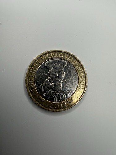 Rare 2014 two pounds - 2014, £2
