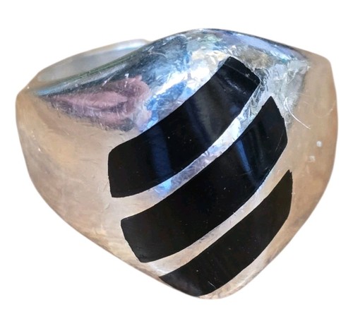 Vintage sterling silver black - vintage,