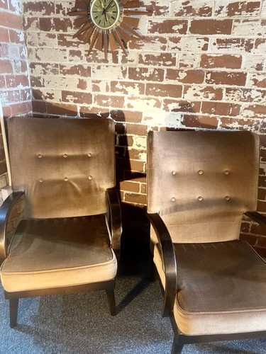 Pair mid century - mid, bentwood