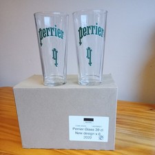 Set perrier water glasses - 2,