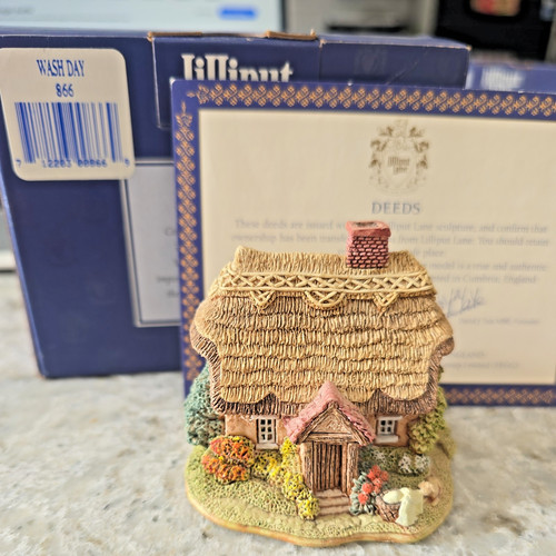 Lilliput lane wash day boxed - wash,