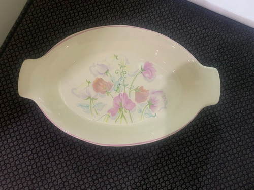 Vintage poole pottery serving - poole,