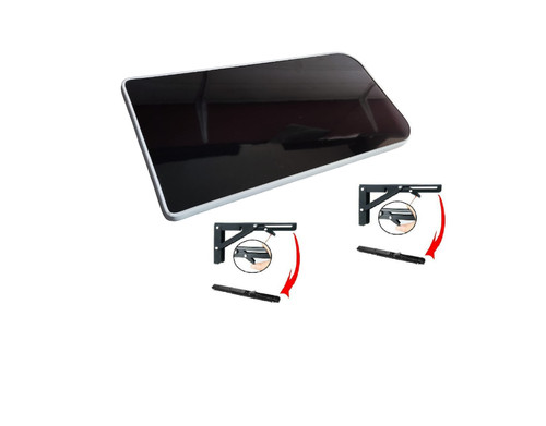 Small gloss black folding - gloss,