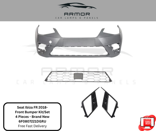 Seat ibiza mk5 front - ibiza, bumper