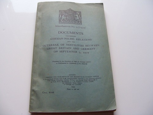 Ww2 1939 documents - ww2,