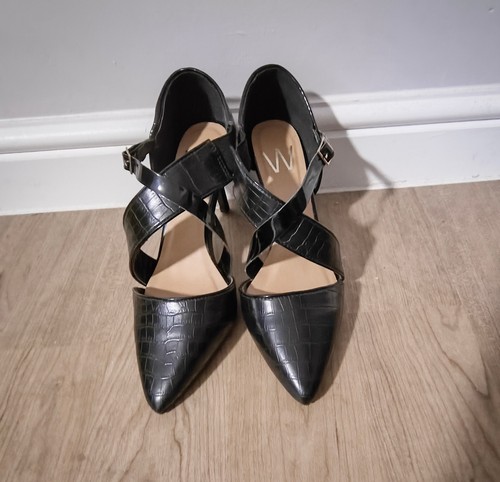 Wallis smart black faux - wallis,