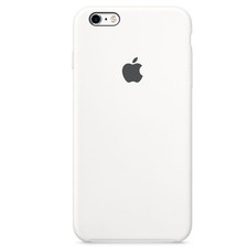 Genuine / Original Apple iPhone 6 Plus / 6s Plus Silicone Case / Cover  - White