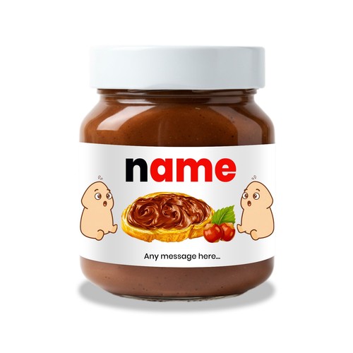 Personalised fit nutella or - to,