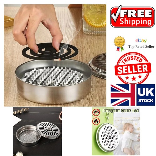 Mosquito coil box round - coil,