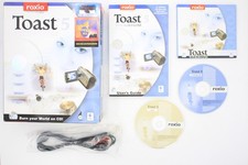 Roxio Toast 5 Titanium CD DVD Burning Software for Apple OS Power PC Macs RETAIL