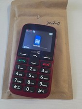 Doro 1380 (Unlocked) Basic Mobile Phone BIG BUTTON PHONE DUAL SIM Red Easy use