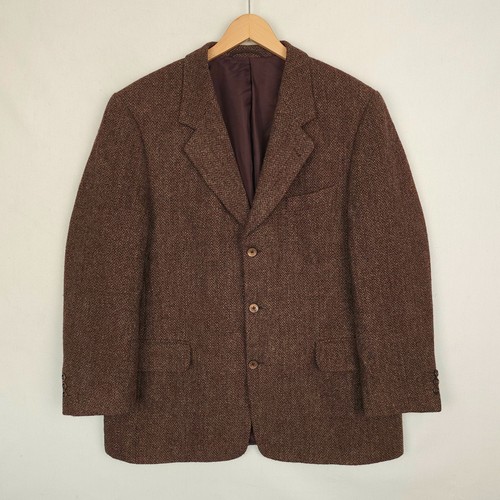 Vintage harris tweed - vintage, blazer