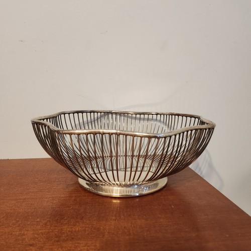 Vintage silver plated round - plated,