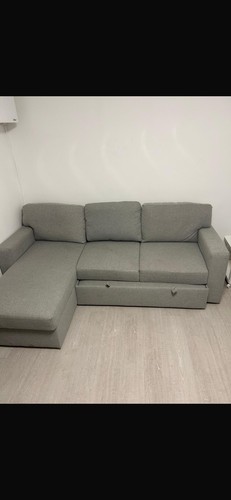 Seat grey sofa bed - seat,