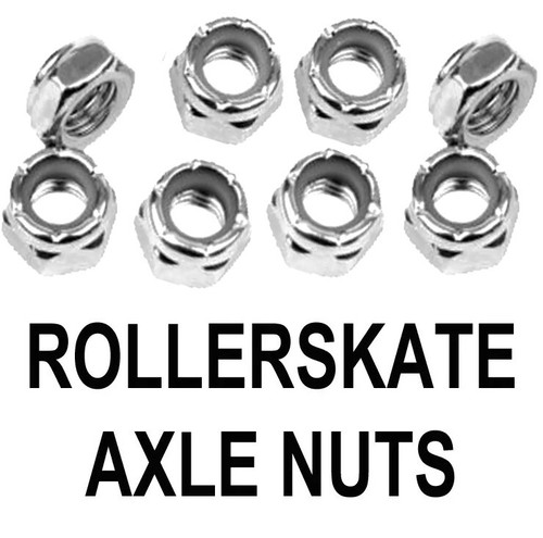 Roller skate hanger axle nuts - skate,