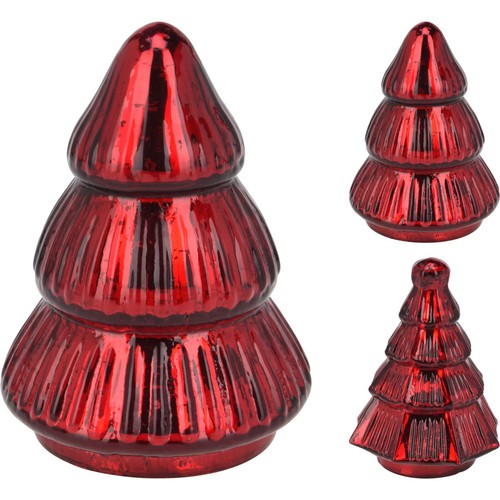 Red glass christmas - christmas, tree