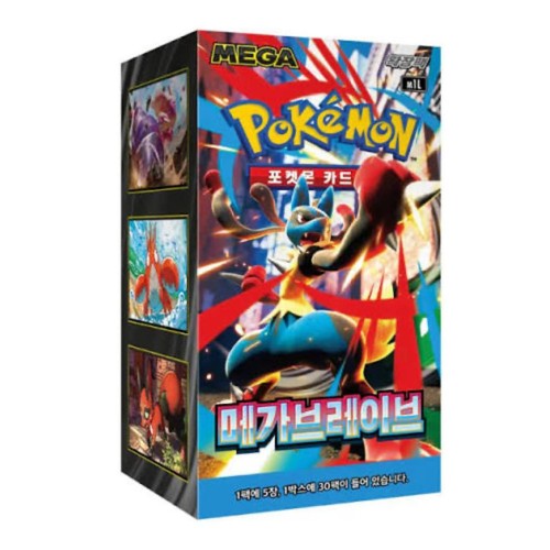 Pokemon mega brave m1l - mega, korean