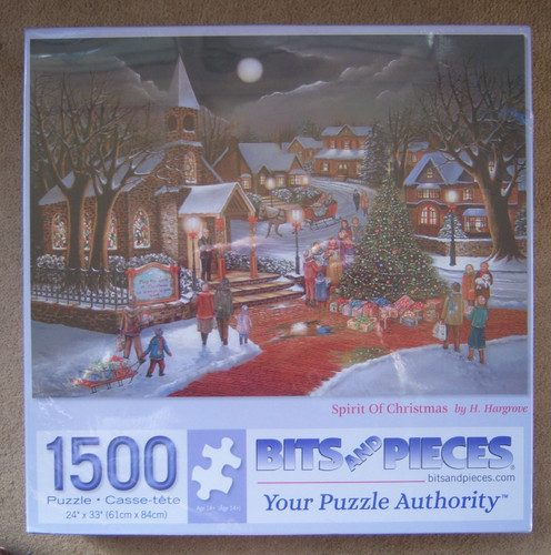 Sealed christmas jigsaw puzzle - sealed,