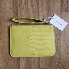 Jigsaw Lime Green Croc-Effect