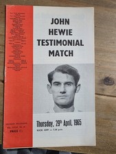 CHARLTON ATHLETIC  v.  CHELSEA.   John Hewie Testimonial Match. 29/4/1965 L9