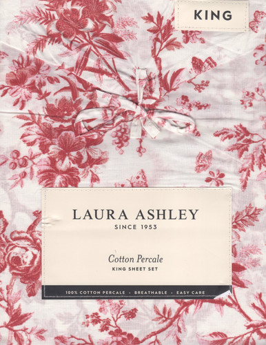 Laura ashley king sheet set - laura,