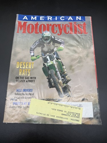 American motorcyclist magazine - motorcyclist,