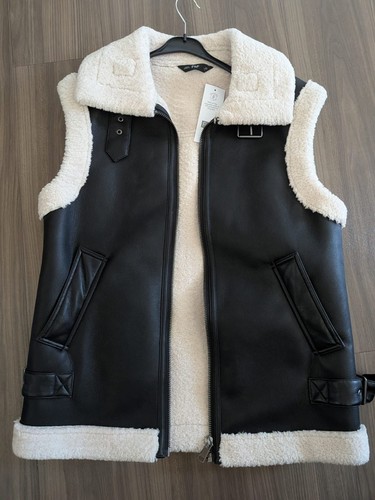 And women gilet faux - and, f