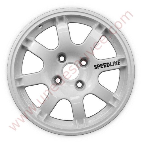 Speedline white pts wheel rim - speedline,