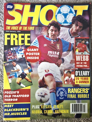 Vintage shoot football - shoot,