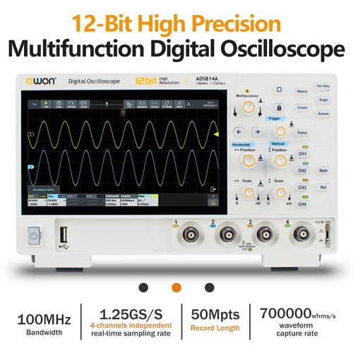Owon ads814a 12bit - 12bit, digital