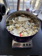 Assorted White Lego Pieces -