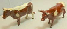 Britains Farm Lead Cow x 2