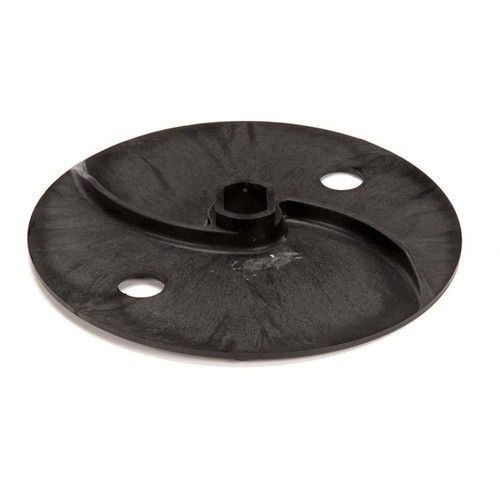 Discharge plate for robot - for,