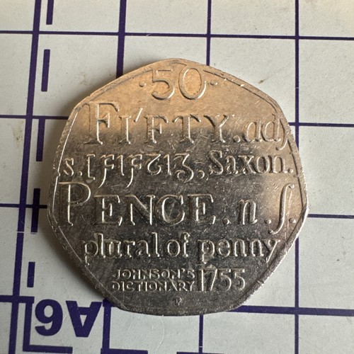 50p coin fifty pence - coin,
