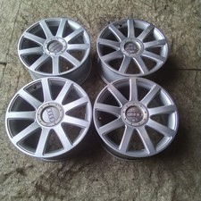 Audi TT 8N Mk1 1998-2006 SET Four 18" 5x100 RS4 Genuine OEM Alloy Wheels inc Cap