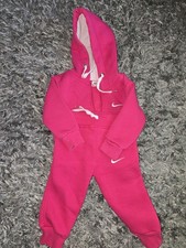 Pink Nike Tracksuit Kids Size 86
