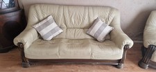 Leather Sofa Suite 3-Piece