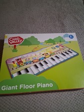 Chad Valley Giant Floor Piano Musical Mat Sounds (Fully Working) Boxed Used 