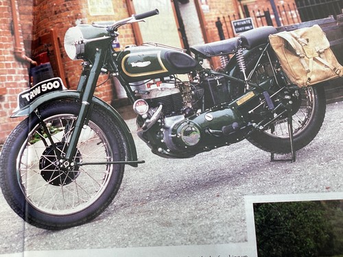 Triumph trw army military - army, type