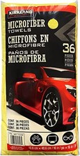 36 Kirkland Ultra Plush MicroFibre Large Clothes Towels Car Polish Household