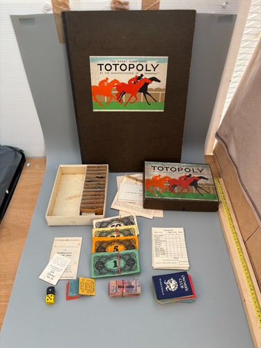 Vintage totopoly board game - totopoly,