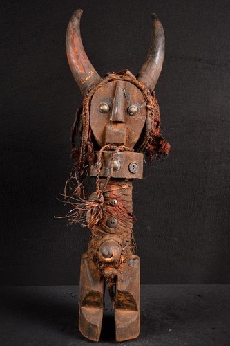 Primitive african dan voodoo - african,