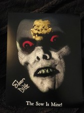 Signed  10x8" Photo EILEEN DIETZ Exorcist Pazuzu Actress AUTOGRAPH