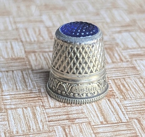 Vintage austria metal - vintage, blue