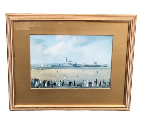 Victorian cricket scene - cricket,