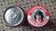 KEVIN KEEGAN (A)  LIVERPOOL  BADGE 55MM  in size