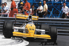 Paolo barilla signed minard - barilla,