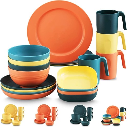 Plastic dinner plates piece - plastic,
